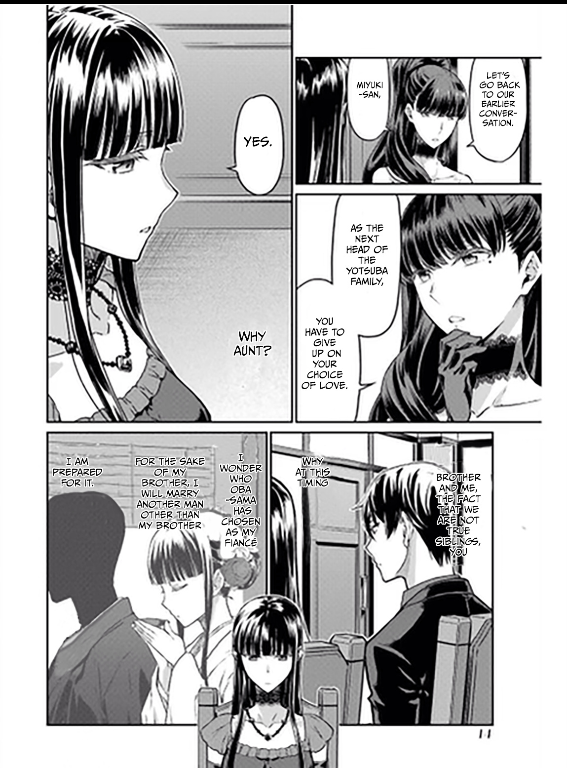 Mahouka Koukou No Rettousei - Yotsuba Keishou-Hen - Vol.3 Chapter 18: The Truth Of The Siblings (2)