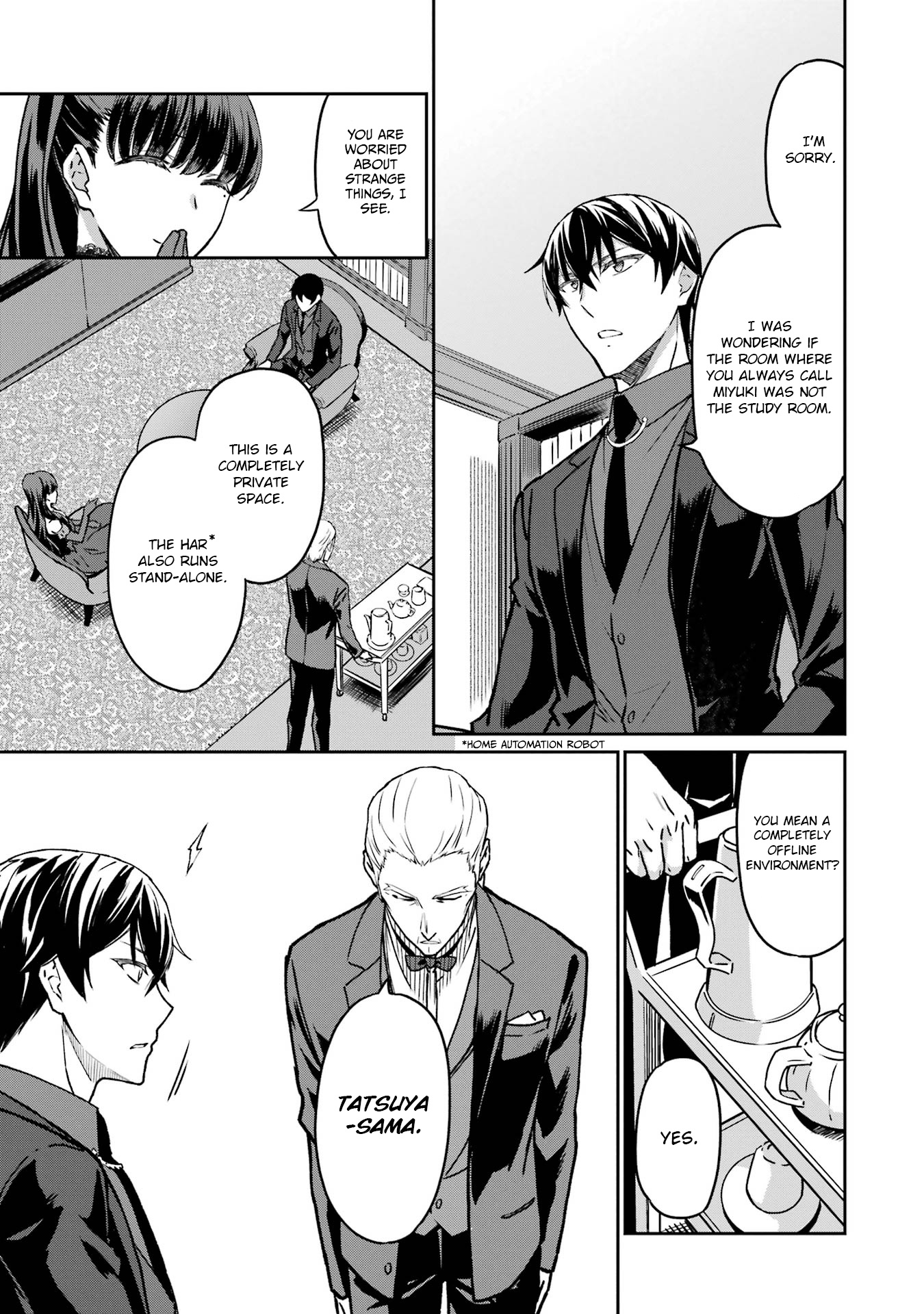 Mahouka Koukou No Rettousei - Yotsuba Keishou-Hen - Vol.3 Chapter 19: Gene