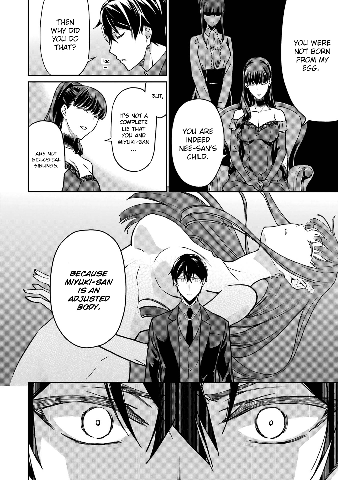 Mahouka Koukou No Rettousei - Yotsuba Keishou-Hen - Vol.3 Chapter 19: Gene