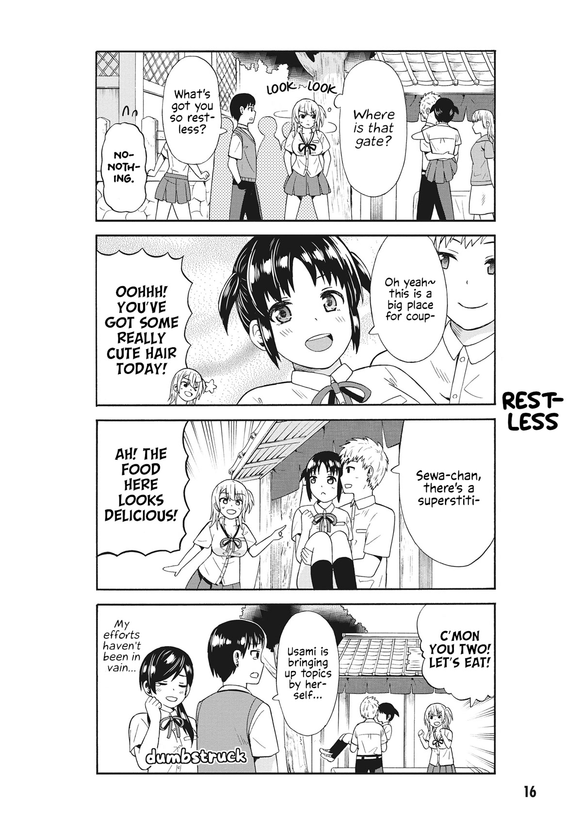 Usami-San Ha Kamawaretai! - Chapter 52: Let's Fully Enjoy Our School Trip! (Part 2)