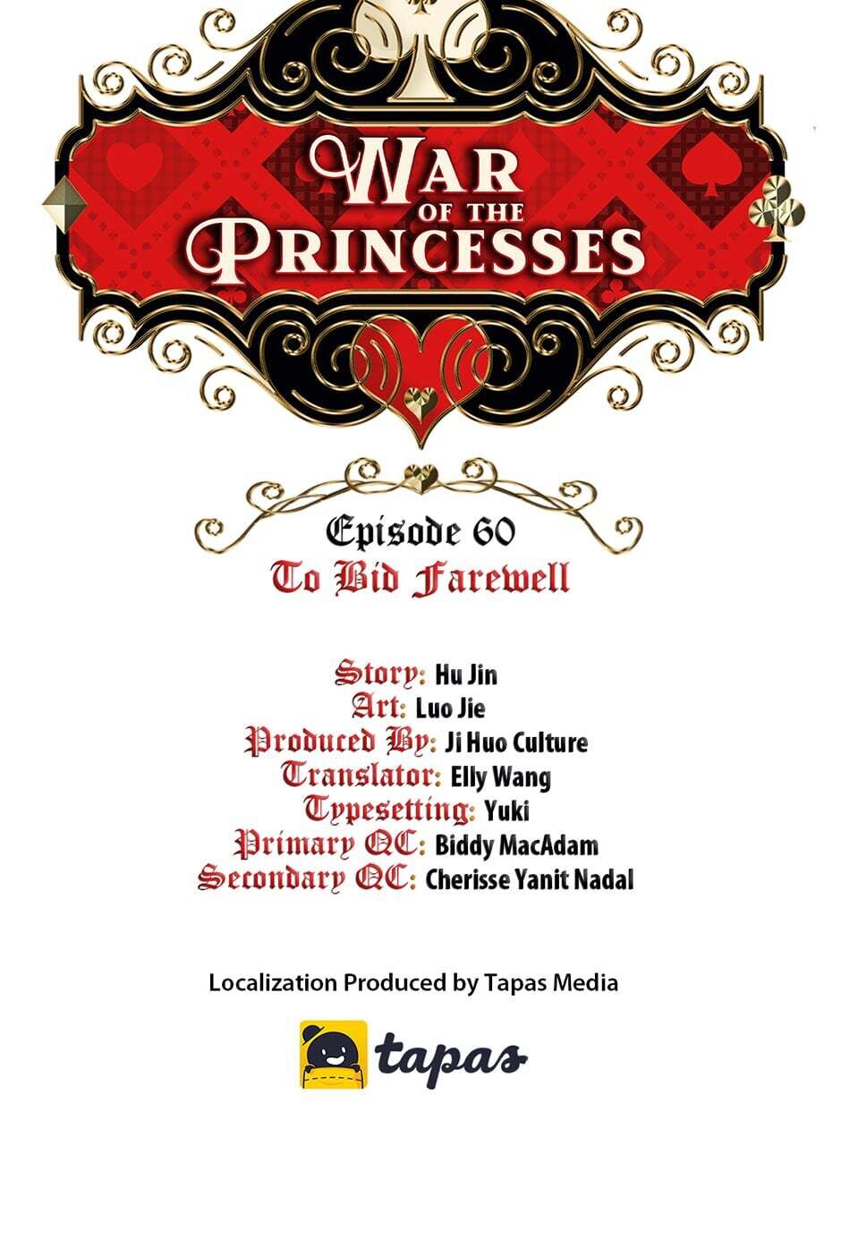 Princess Wars - Chapter 60 : To Bid Farewell