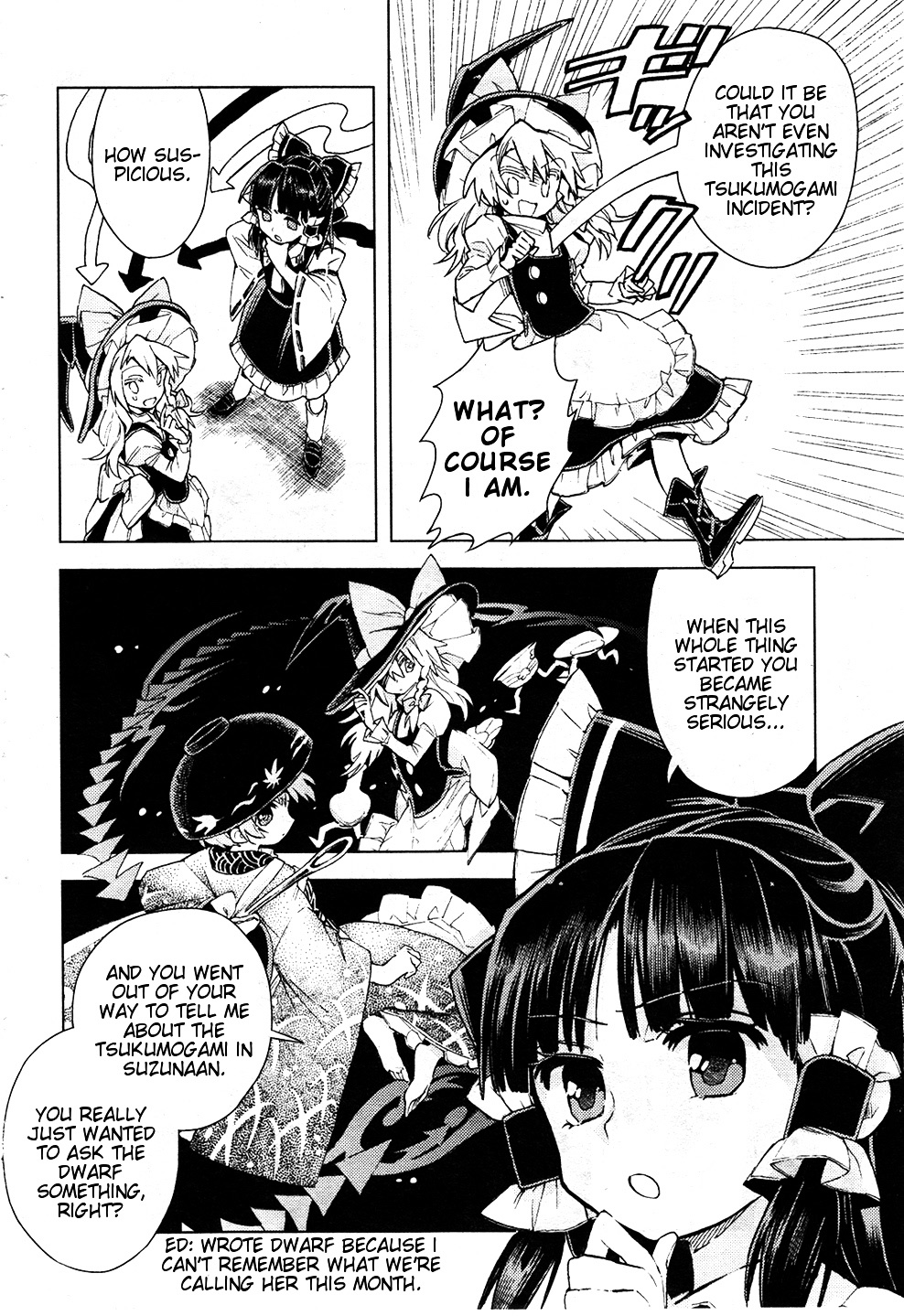 Touhou Suzunaan - Forbidden Scrollery. - Chapter 13 : The Aftermath Of The Miracle Mallet (Second Half)