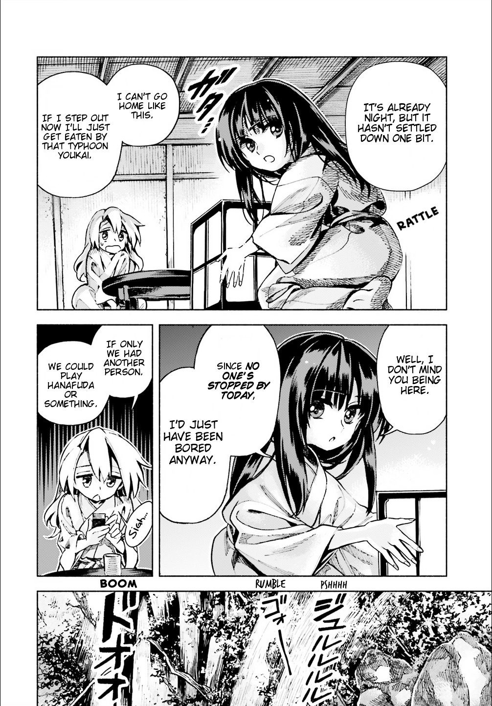 Touhou Suzunaan - Forbidden Scrollery. - Chapter 44 : Let S Not Go Out On Purple Days (Part 1)