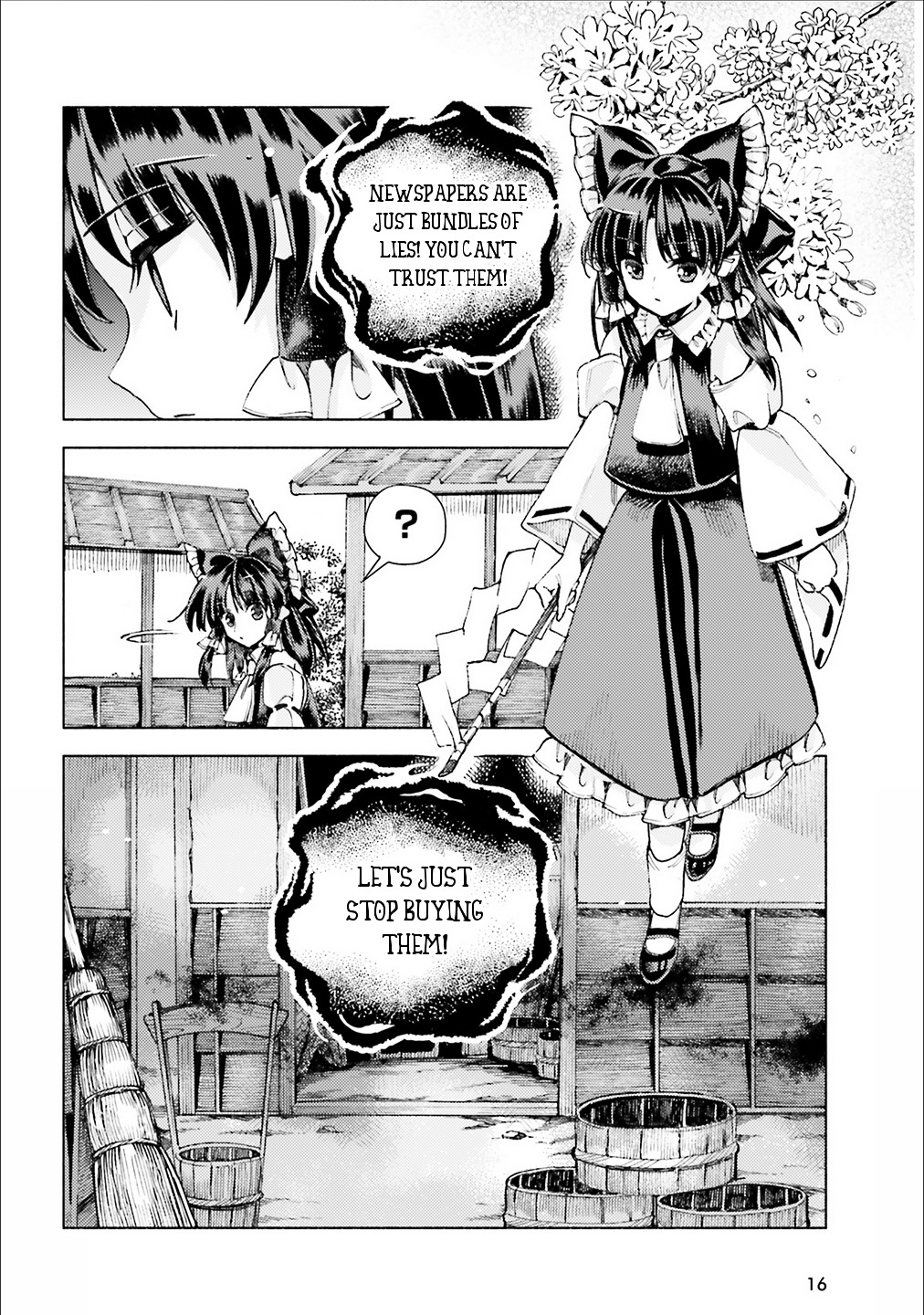 Touhou Suzunaan - Forbidden Scrollery. - Chapter 39 : Are The Lords Of Information Gathered? Or Scattered? (Part 2)