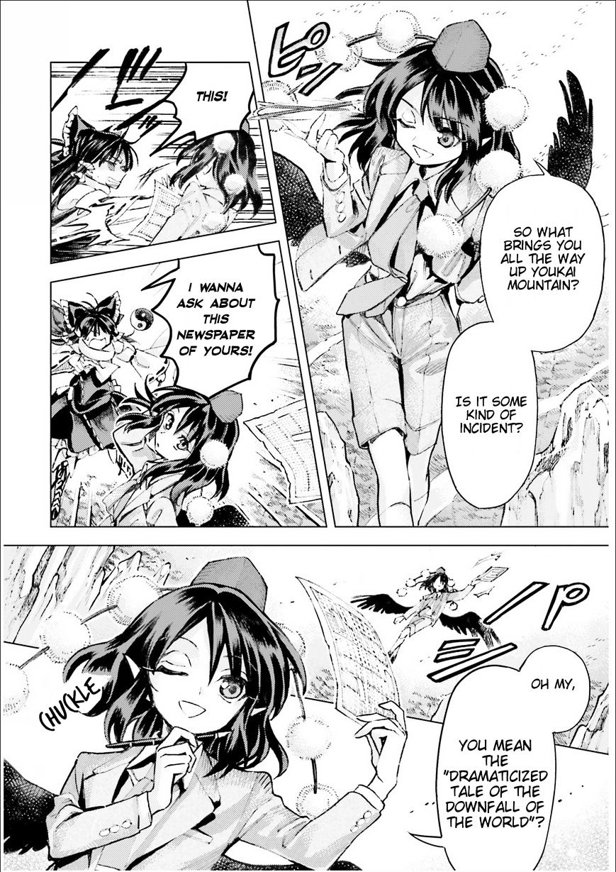 Touhou Suzunaan - Forbidden Scrollery. - Chapter 35 : Who S Spreading Demagogy? Part 2