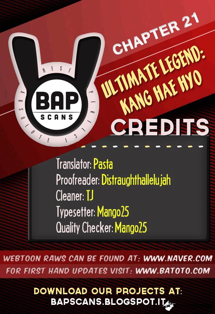 Ultimate Legend – Kang Hae Hyo - Chapter 21