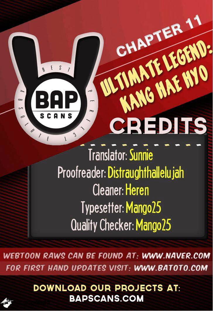 Ultimate Legend – Kang Hae Hyo - Chapter 11