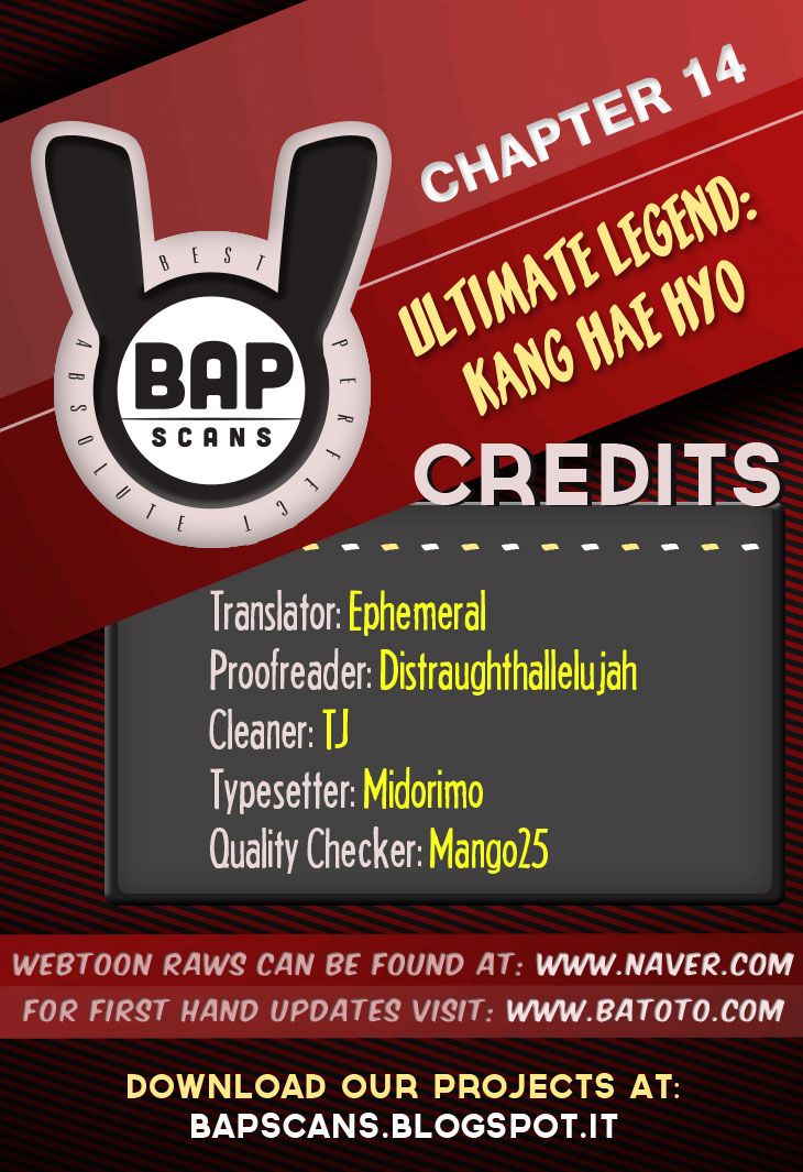 Ultimate Legend – Kang Hae Hyo - Chapter 14