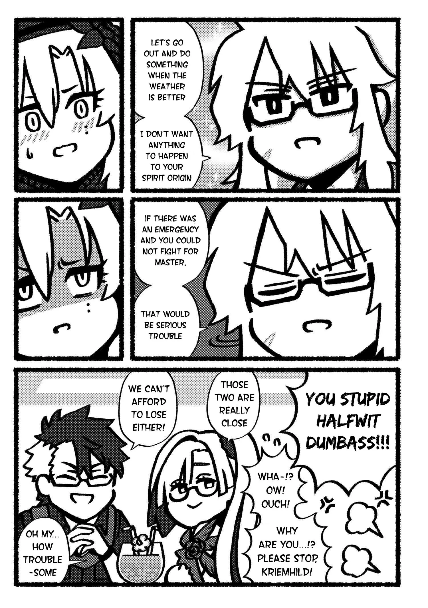 Fate/Grand Order: Fujimaru Ritsuka Doesn't Get It - Chapter 88