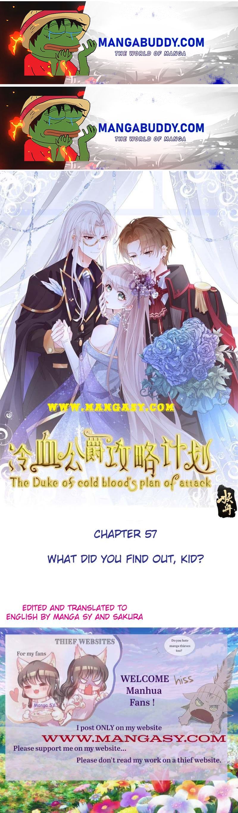 The Duke Of Cold Blood's Plan Of Attack - Chapter 57