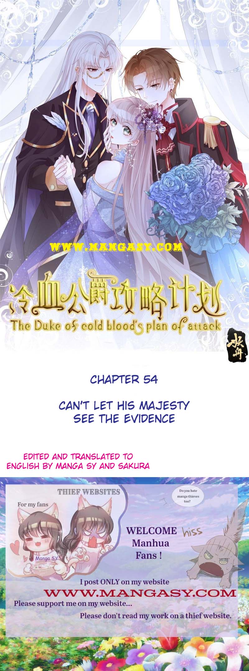 The Duke Of Cold Blood's Plan Of Attack - Chapter 54