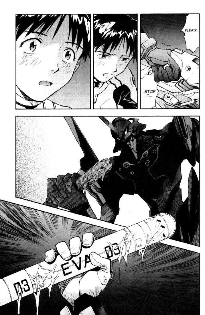 Shinseiki Evangelion - Vol.6 Chapter 39 : 39 - The Dummy System & 40 - Staining The Twilight Black