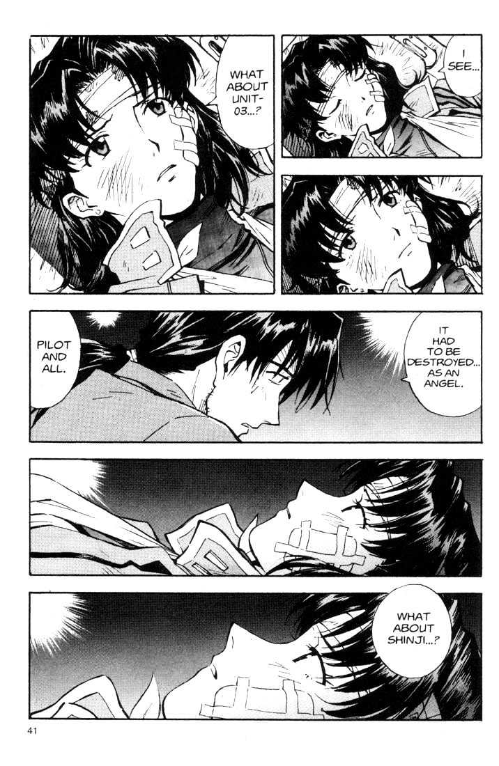 Shinseiki Evangelion - Vol.6 Chapter 39 : 39 - The Dummy System & 40 - Staining The Twilight Black