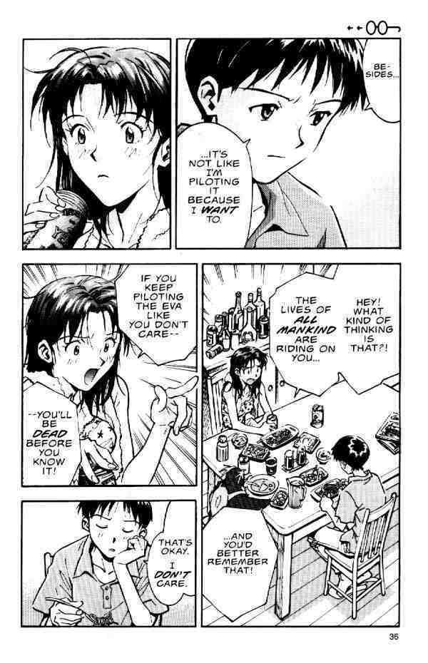 Shinseiki Evangelion - Vol.2 Chapter 8 : Shinji S Bad Mood