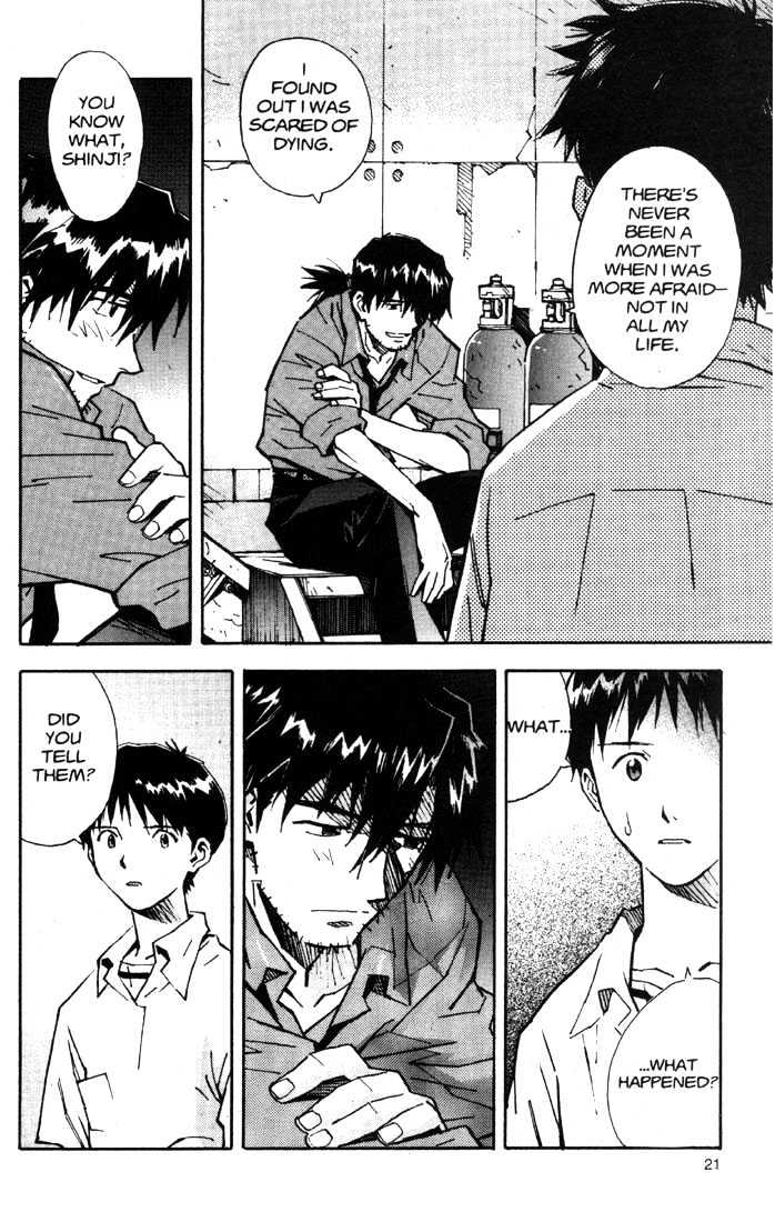 Shinseiki Evangelion - Vol.7 Chapter 43 : Interrogation