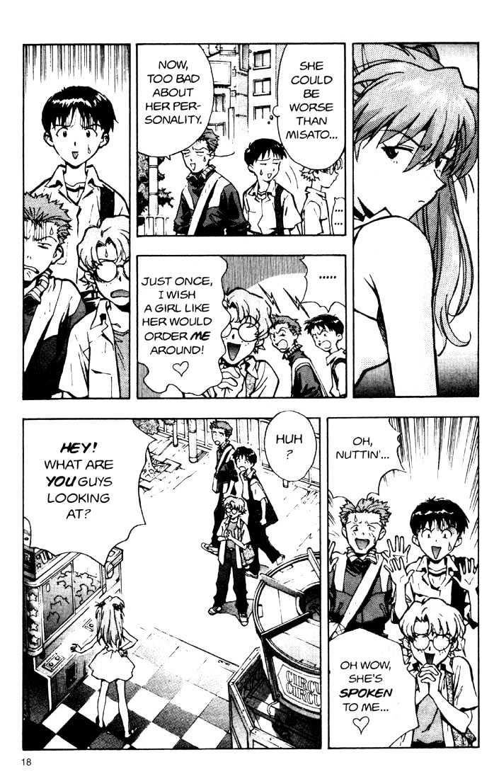 Shinseiki Evangelion - Vol.4 Chapter 20 : Asuka Comes To Japan