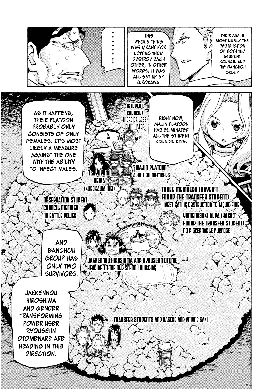 Sentou Hakai Gakuen Dangerosu - Chapter 35: A Battle Without Honor Or Humanity, Part One