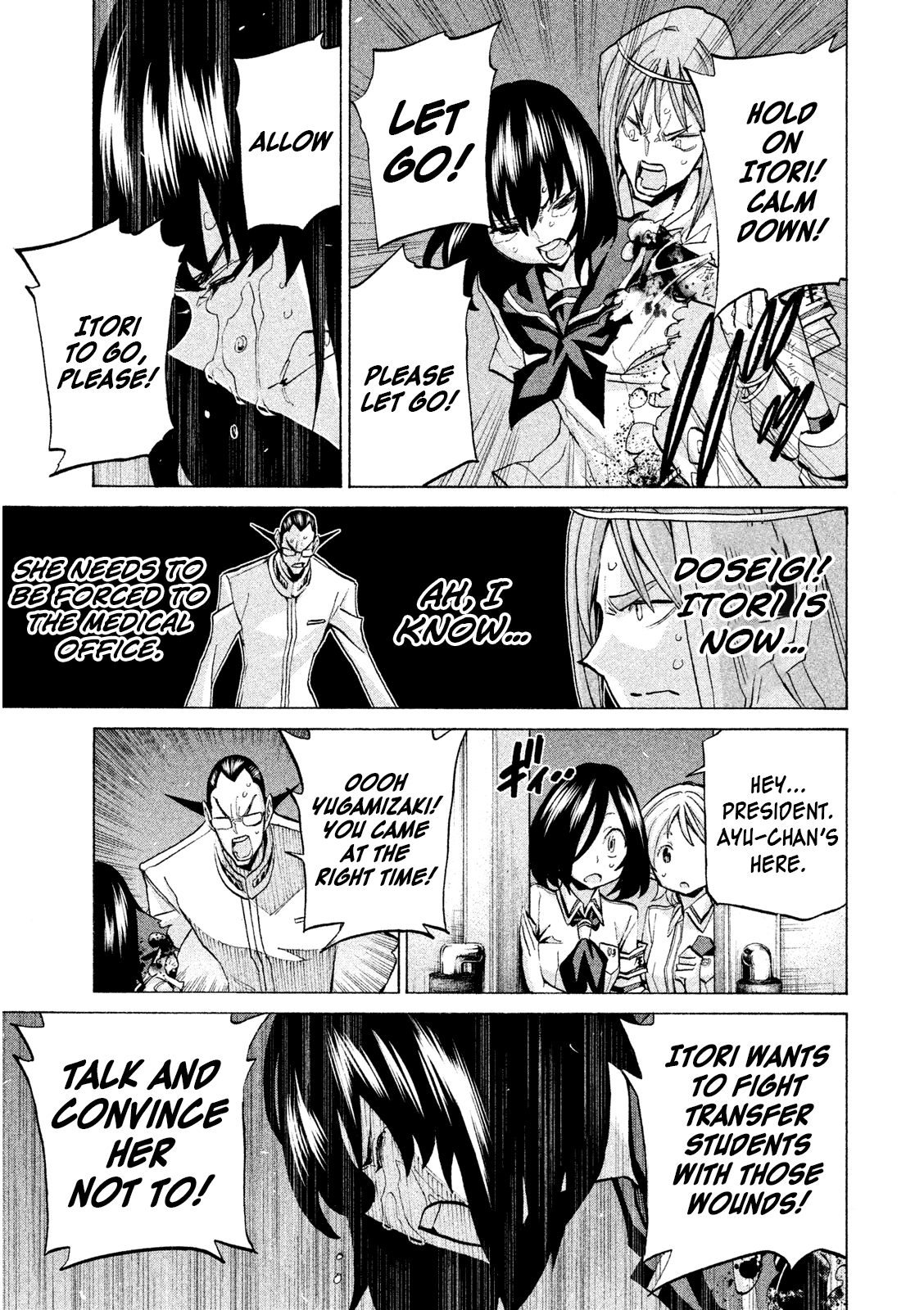 Sentou Hakai Gakuen Dangerosu - Chapter 32: Takuya The Ultra-Righteous