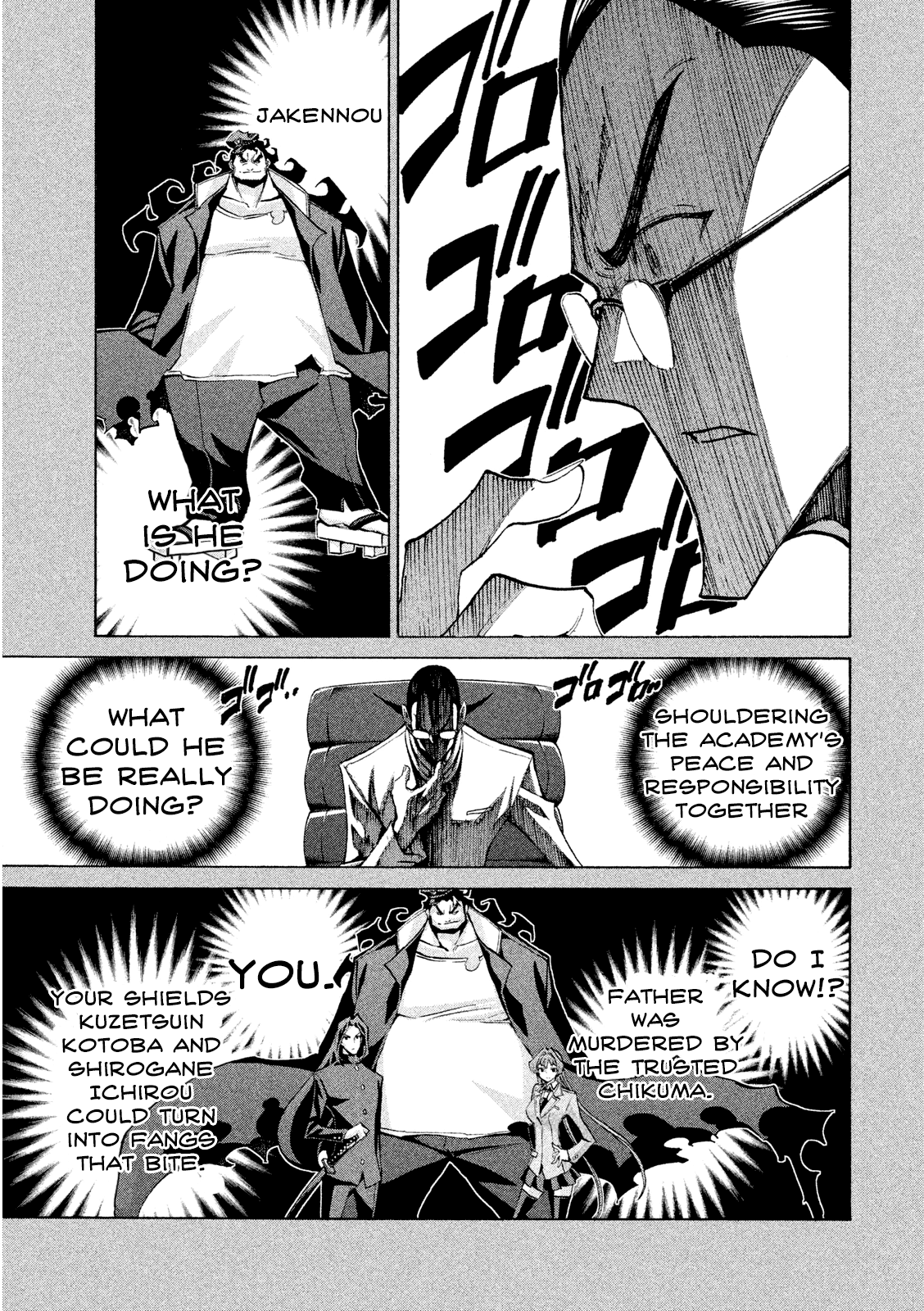 Sentou Hakai Gakuen Dangerosu - Chapter 33: Majin Squad