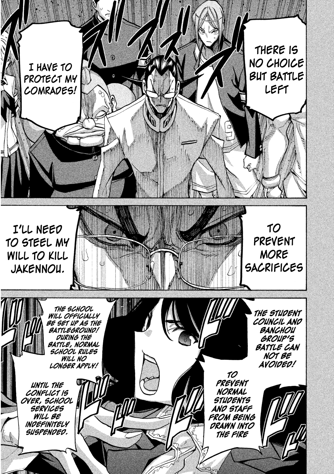 Sentou Hakai Gakuen Dangerosu - Vol.7 Chapter 34: Kurokawa Mei