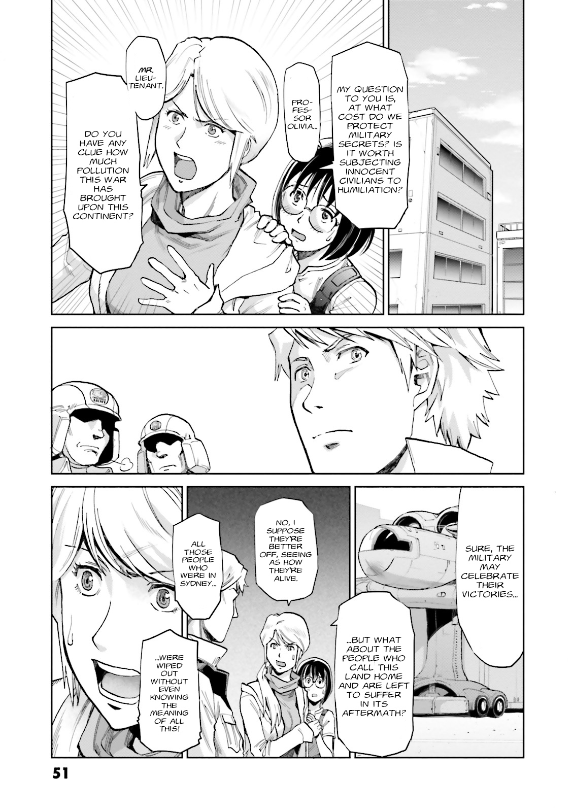 Mobile Suit Gundam Ground Zero - Rise From The Ashes - Vol.1 Chapter 1: Moving Out