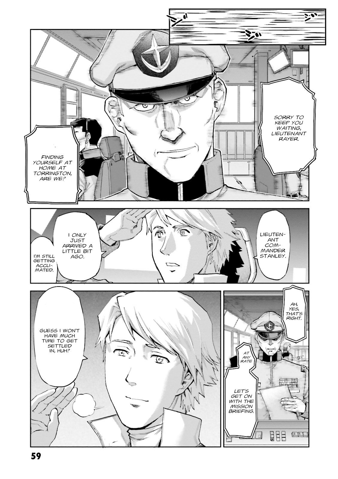 Mobile Suit Gundam Ground Zero - Rise From The Ashes - Vol.1 Chapter 1: Moving Out