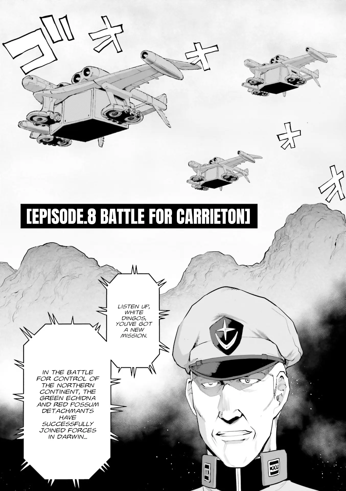 Mobile Suit Gundam Ground Zero - Rise From The Ashes - Vol.2 Chapter 8: Battle For Carrieton