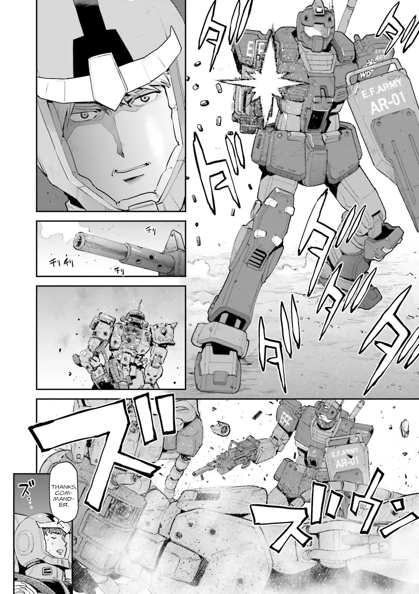 Mobile Suit Gundam Ground Zero - Rise From The Ashes - Vol.2 Chapter 8: Battle For Carrieton