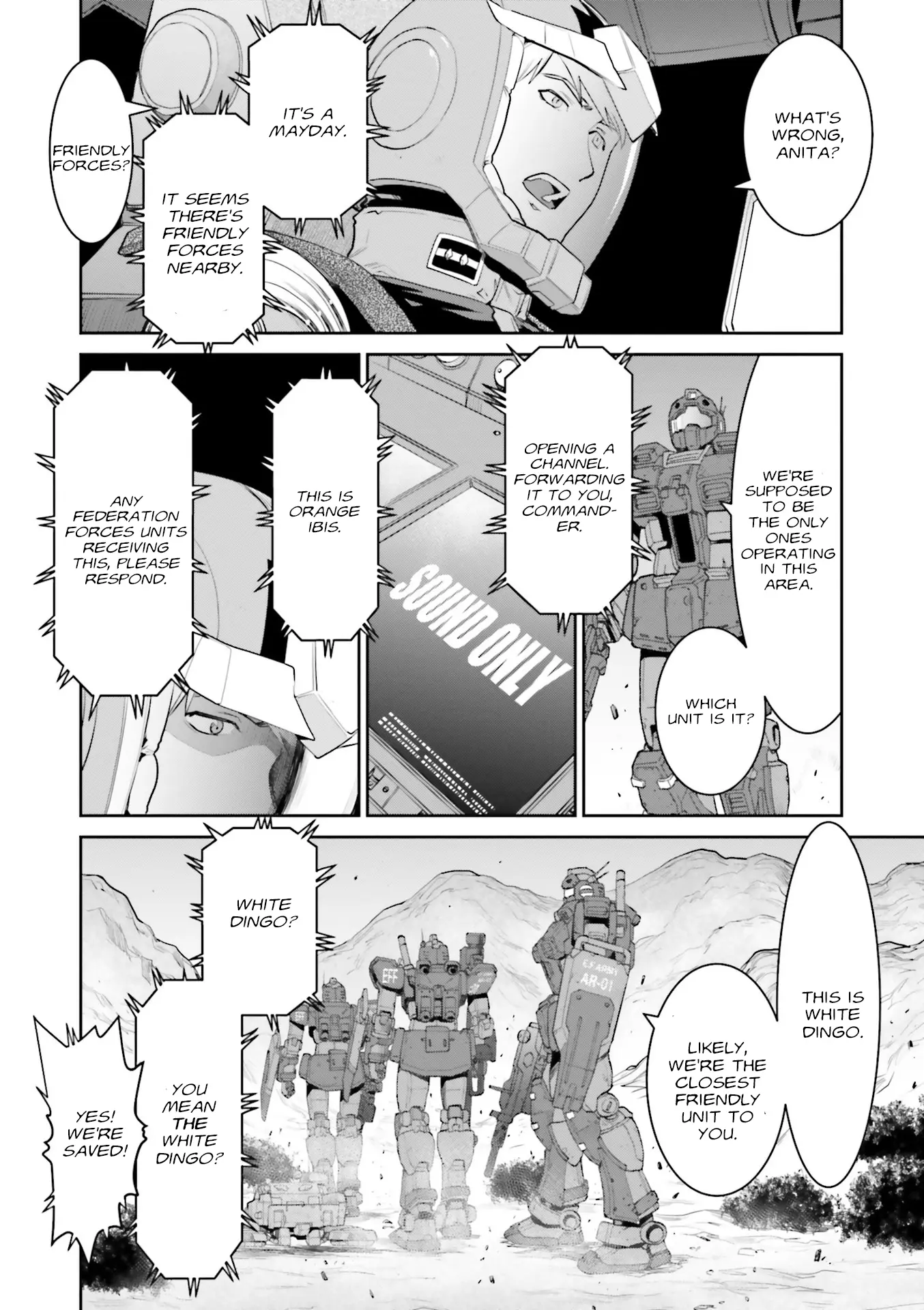 Mobile Suit Gundam Ground Zero - Rise From The Ashes - Vol.2 Chapter 8: Battle For Carrieton