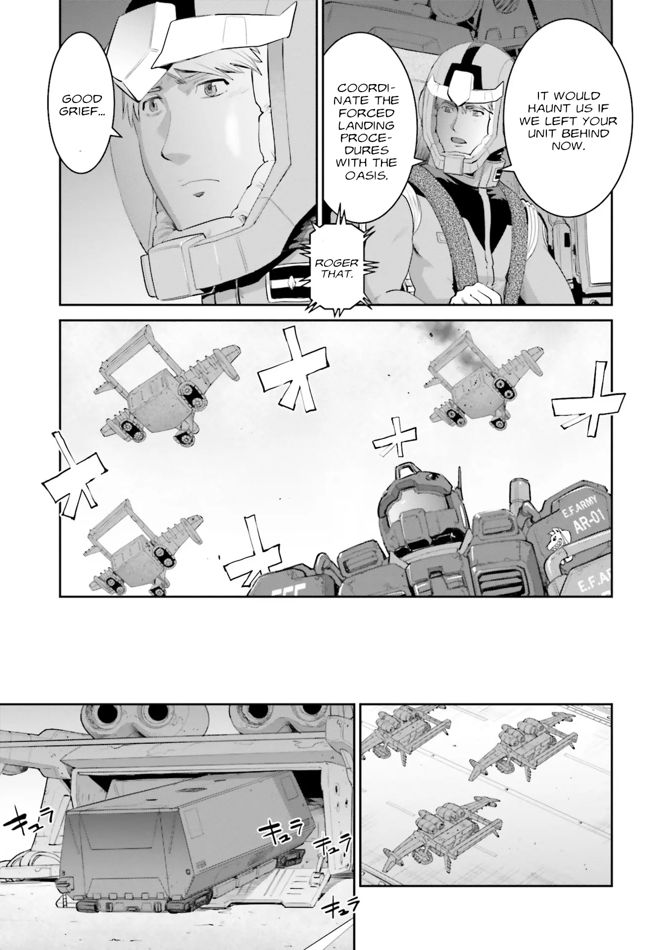 Mobile Suit Gundam Ground Zero - Rise From The Ashes - Vol.2 Chapter 8: Battle For Carrieton