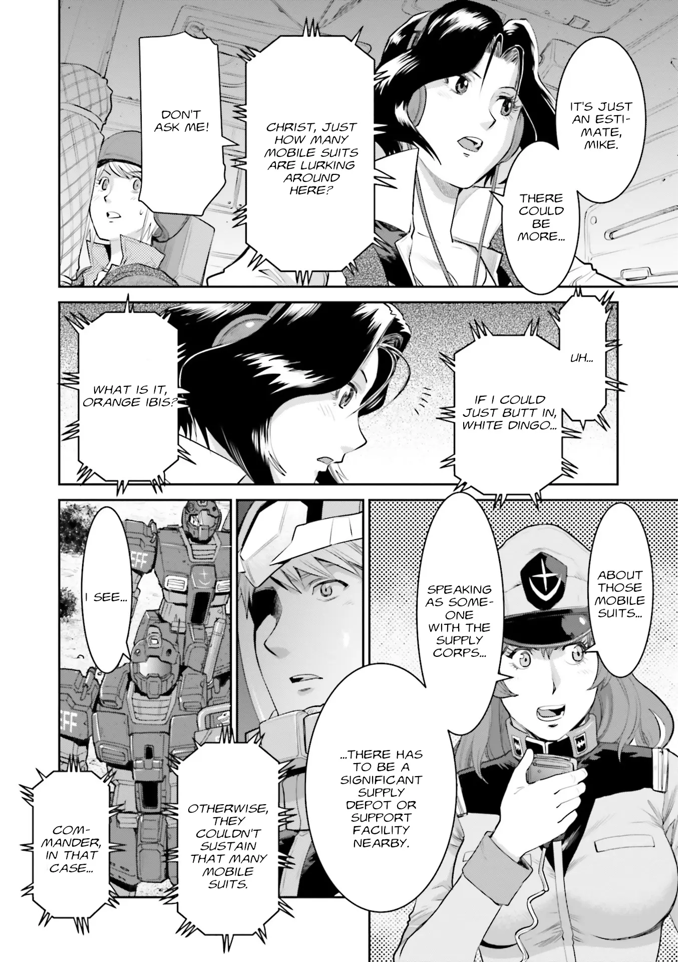 Mobile Suit Gundam Ground Zero - Rise From The Ashes - Vol.2 Chapter 8: Battle For Carrieton