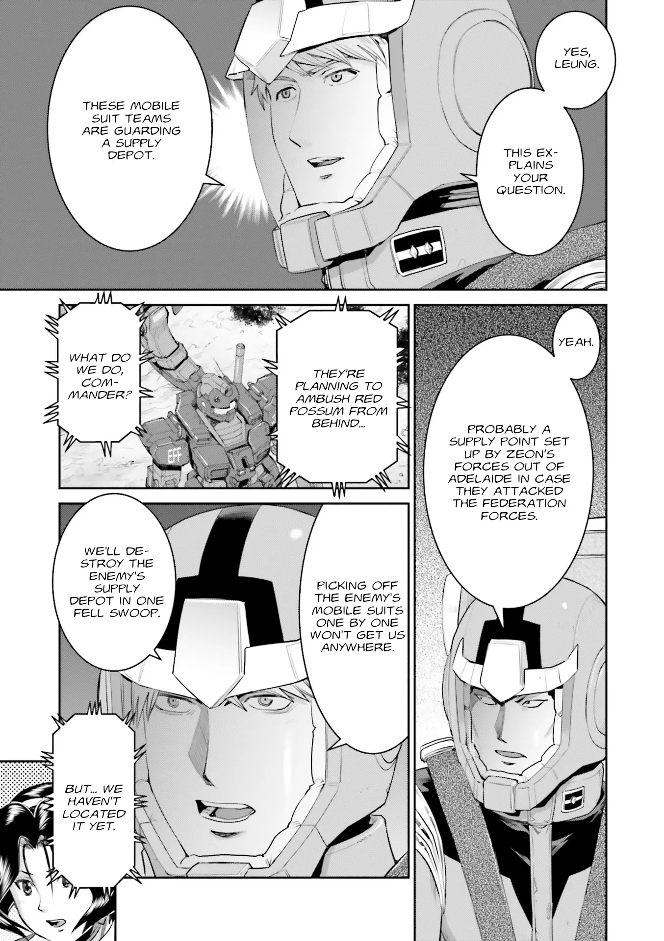 Mobile Suit Gundam Ground Zero - Rise From The Ashes - Vol.2 Chapter 8: Battle For Carrieton