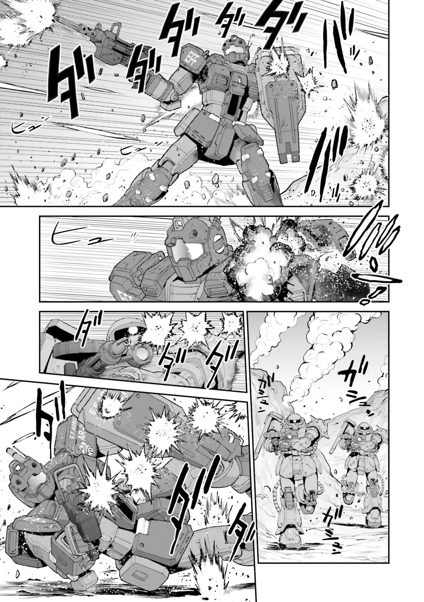 Mobile Suit Gundam Ground Zero - Rise From The Ashes - Vol.2 Chapter 8: Battle For Carrieton