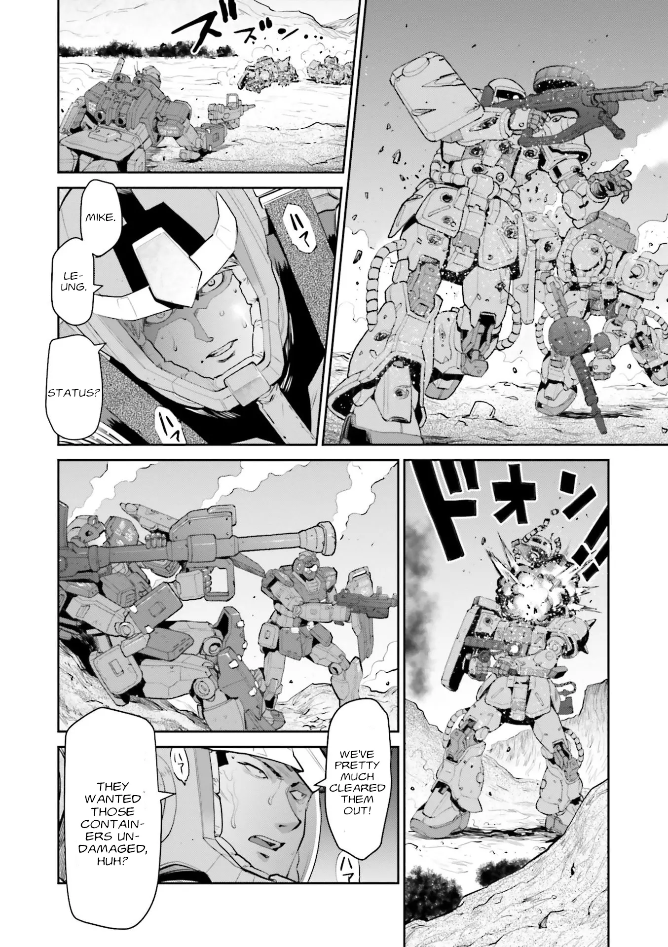 Mobile Suit Gundam Ground Zero - Rise From The Ashes - Vol.2 Chapter 8: Battle For Carrieton