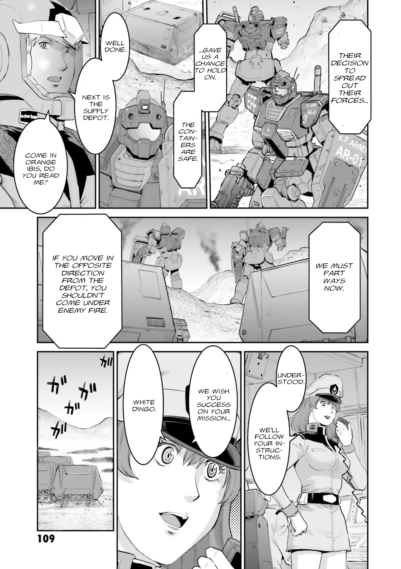 Mobile Suit Gundam Ground Zero - Rise From The Ashes - Vol.2 Chapter 8: Battle For Carrieton