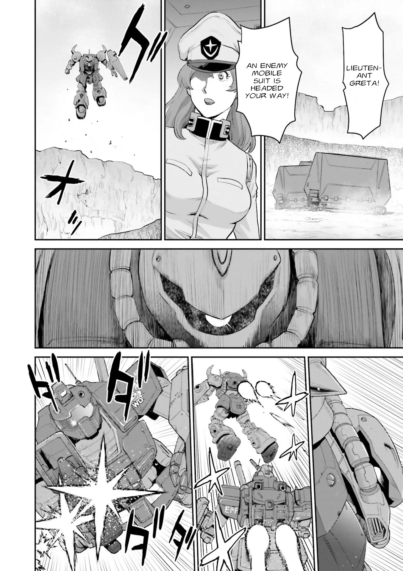 Mobile Suit Gundam Ground Zero - Rise From The Ashes - Vol.2 Chapter 8: Battle For Carrieton