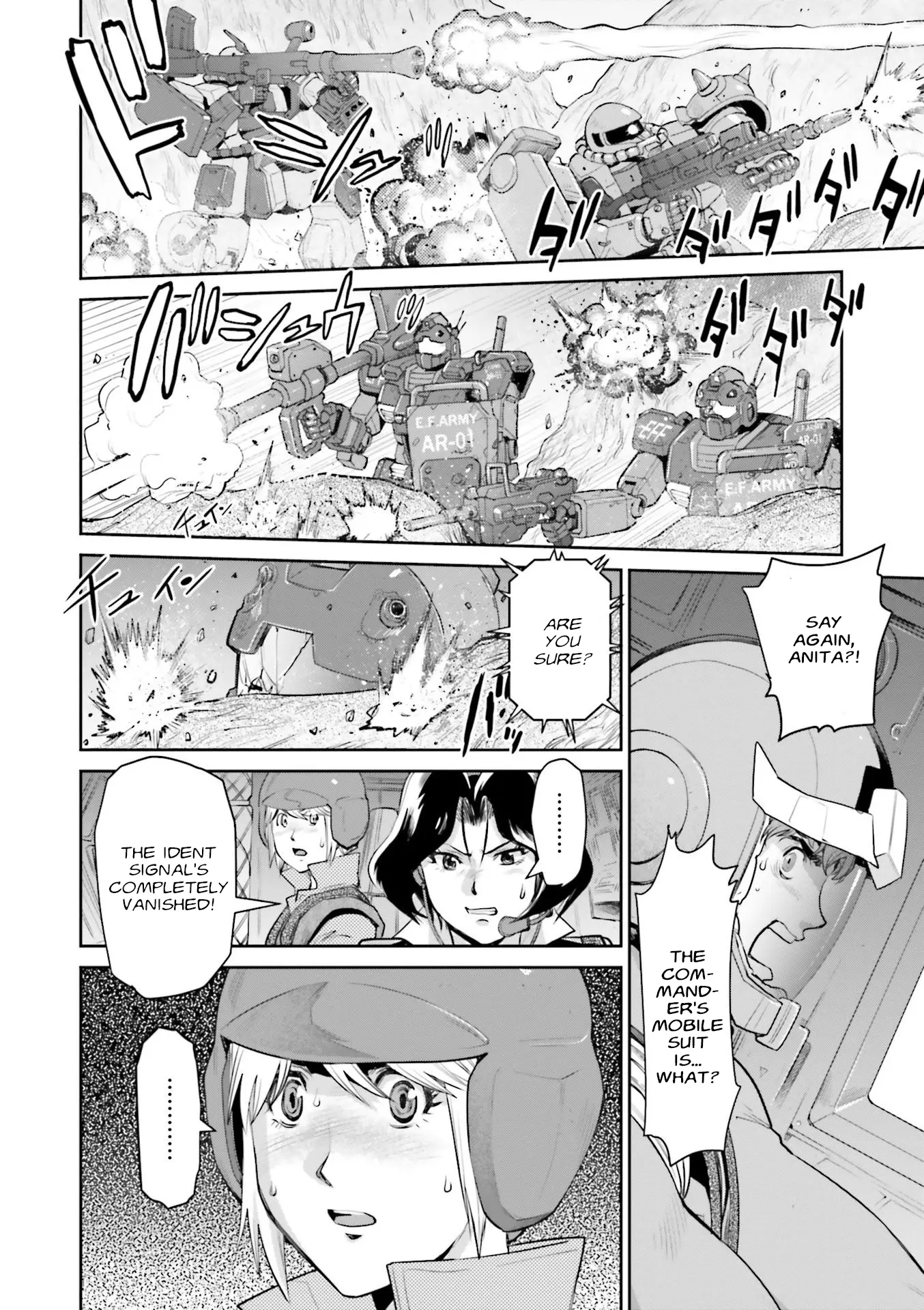 Mobile Suit Gundam Ground Zero - Rise From The Ashes - Vol.2 Chapter 8: Battle For Carrieton