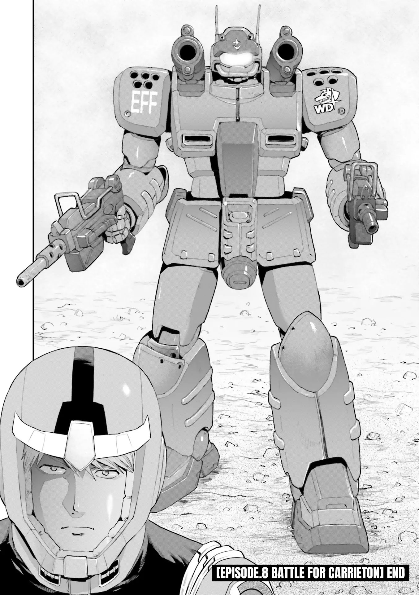 Mobile Suit Gundam Ground Zero - Rise From The Ashes - Vol.2 Chapter 8: Battle For Carrieton