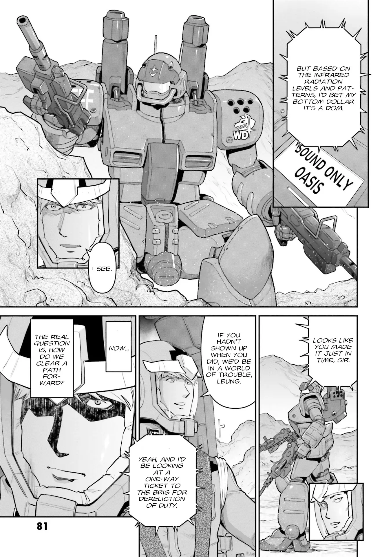 Mobile Suit Gundam Ground Zero - Rise From The Ashes - Vol.3 Chapter 13: System Hack