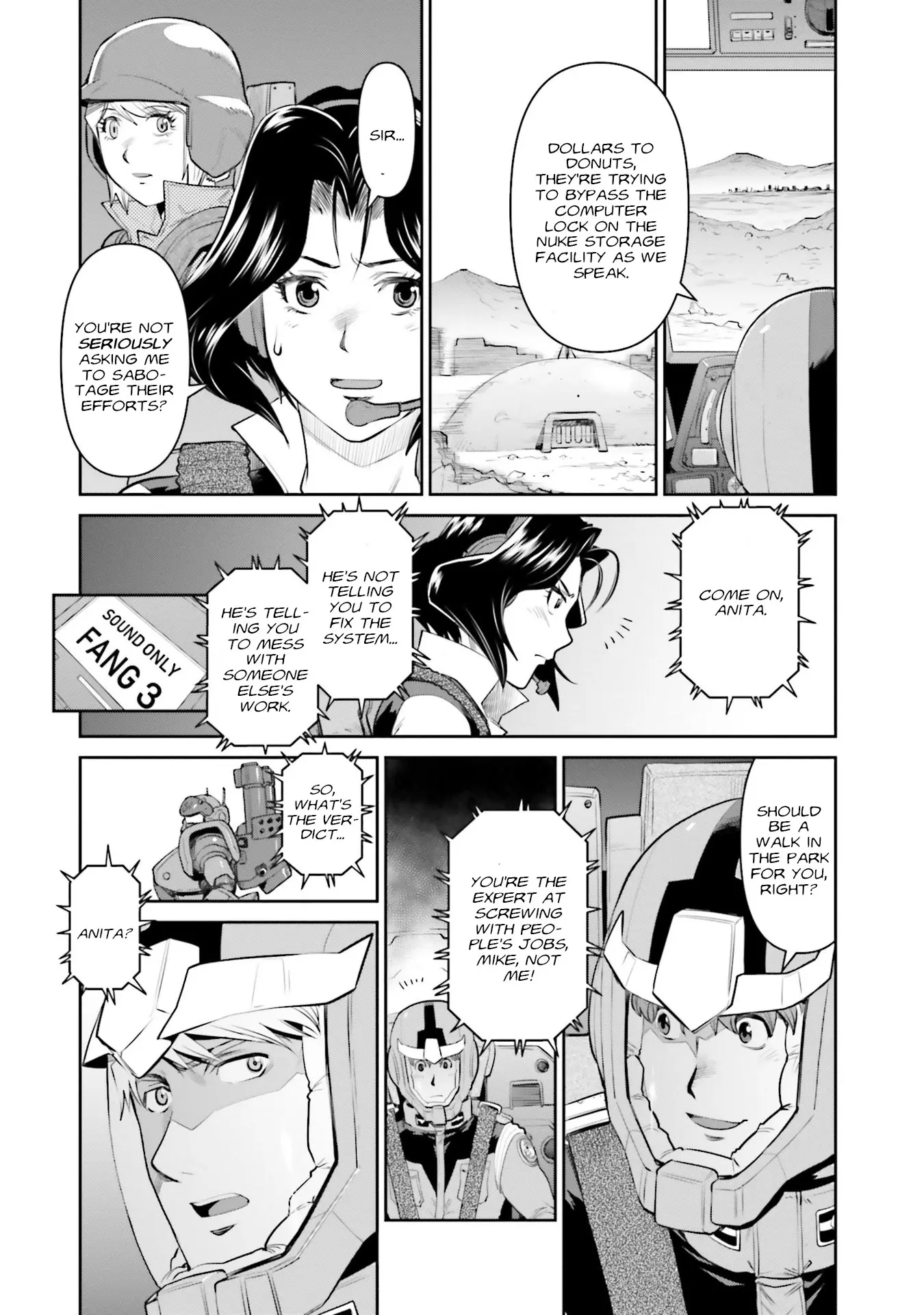 Mobile Suit Gundam Ground Zero - Rise From The Ashes - Vol.3 Chapter 13: System Hack