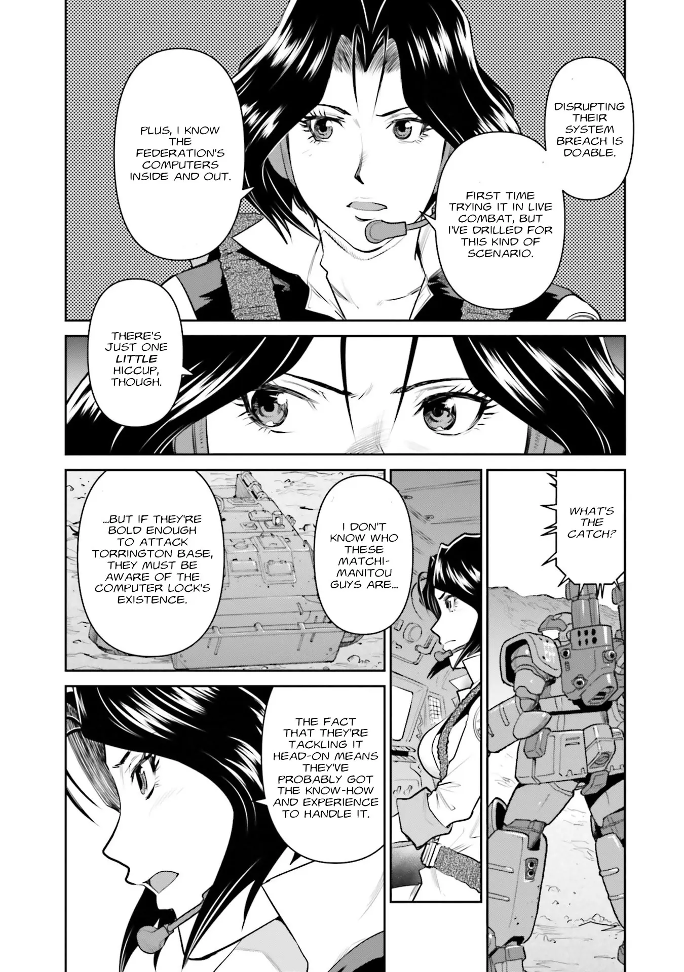 Mobile Suit Gundam Ground Zero - Rise From The Ashes - Vol.3 Chapter 13: System Hack