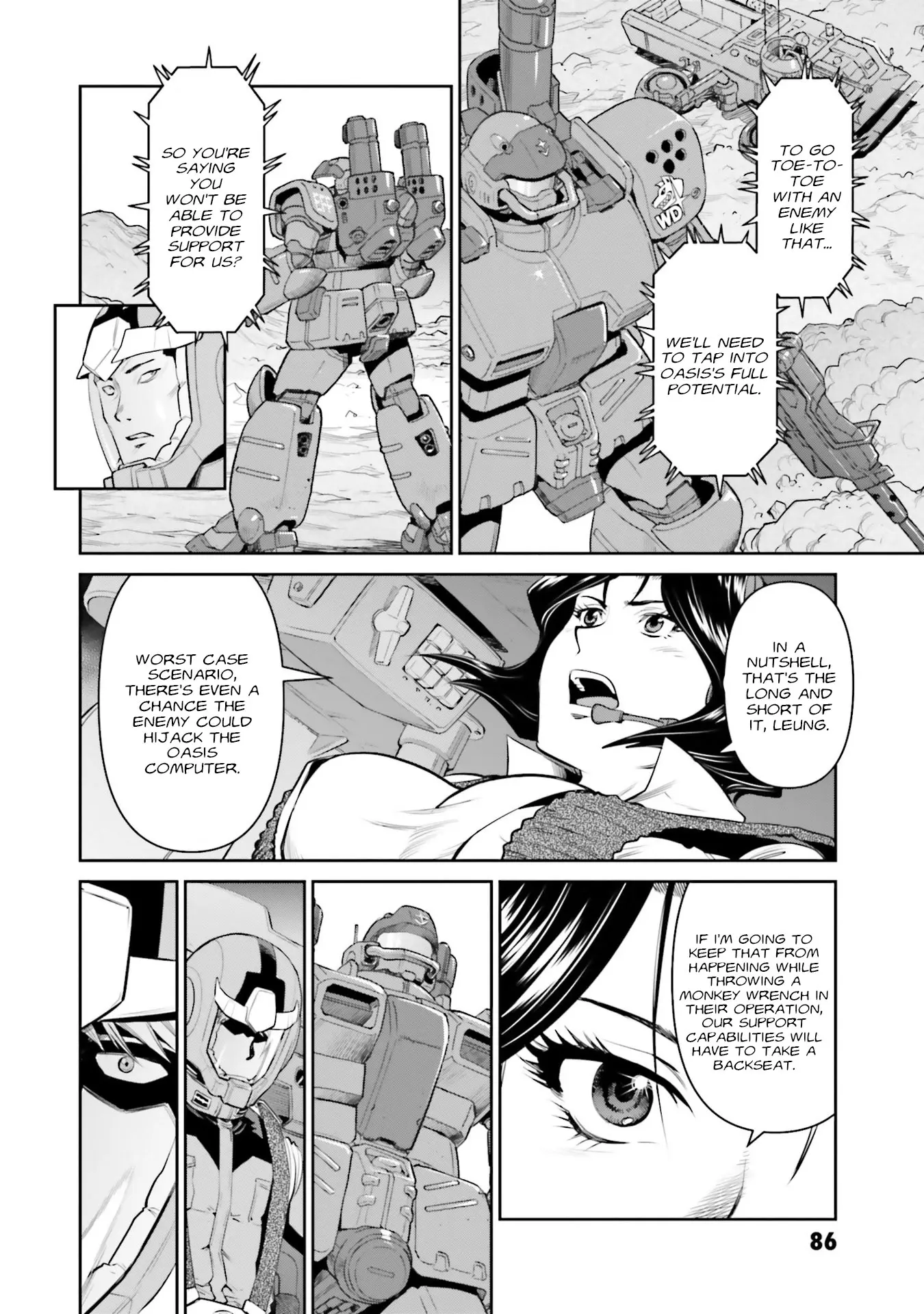 Mobile Suit Gundam Ground Zero - Rise From The Ashes - Vol.3 Chapter 13: System Hack