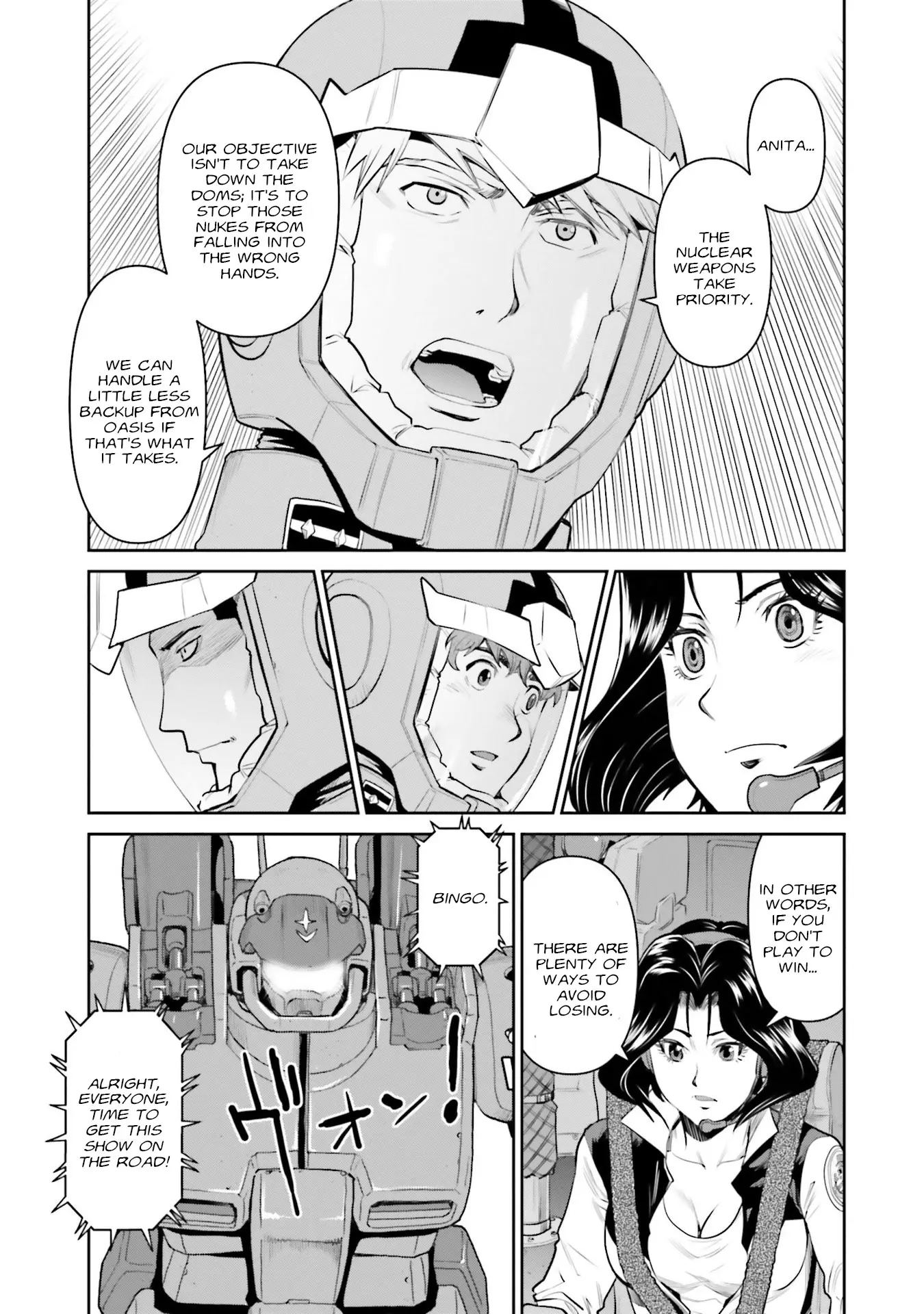 Mobile Suit Gundam Ground Zero - Rise From The Ashes - Vol.3 Chapter 13: System Hack