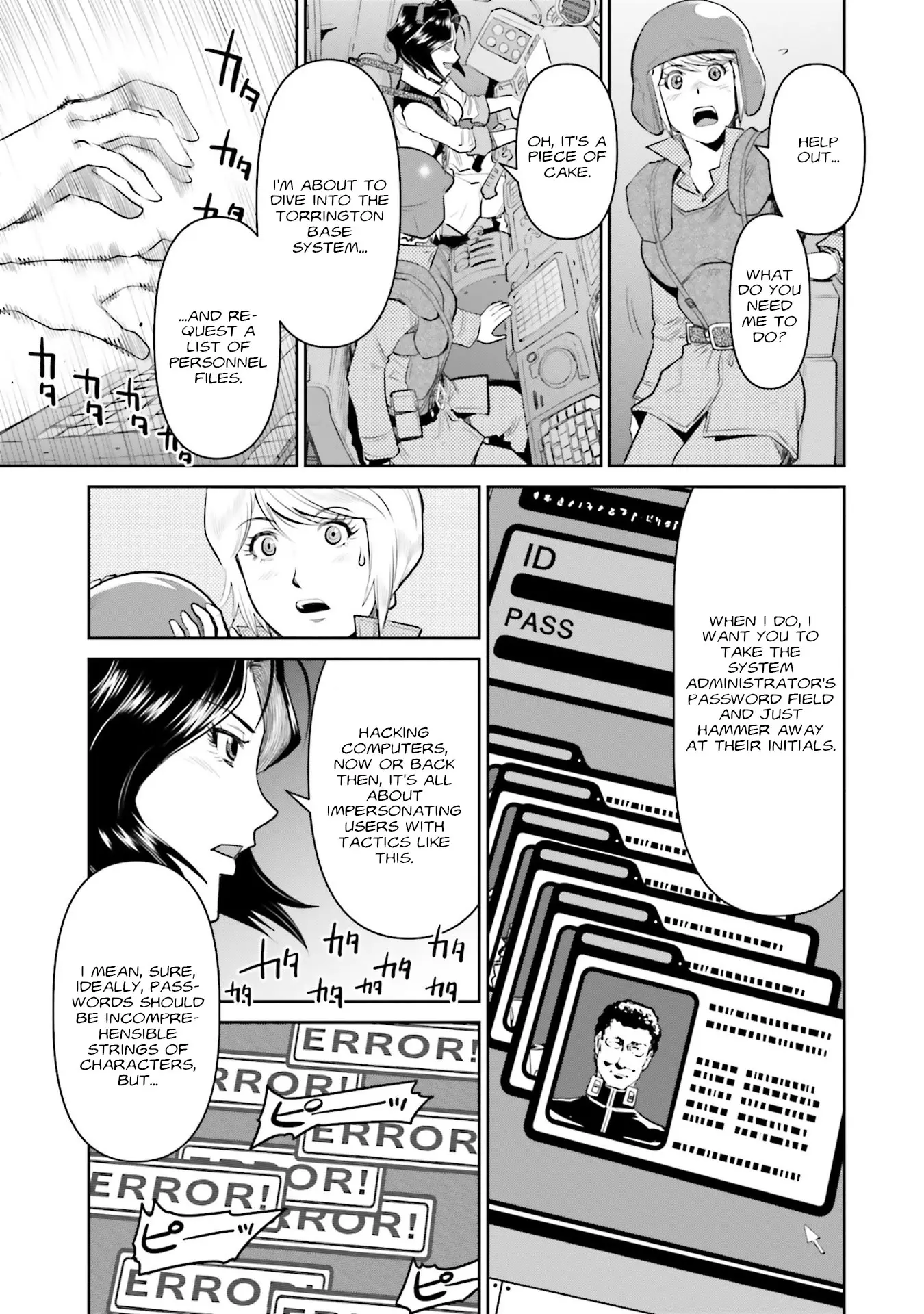 Mobile Suit Gundam Ground Zero - Rise From The Ashes - Vol.3 Chapter 13: System Hack