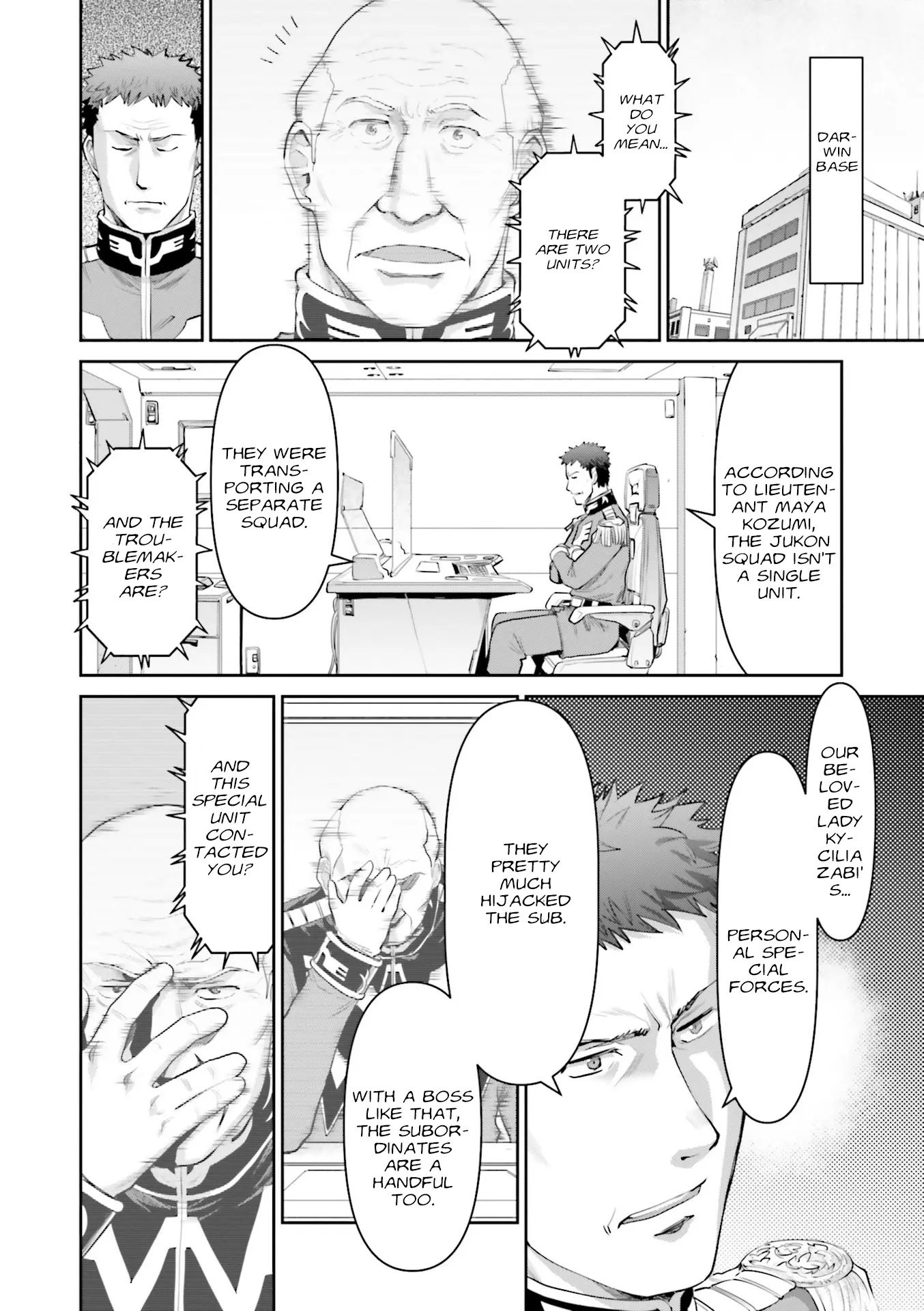 Mobile Suit Gundam Ground Zero - Rise From The Ashes - Vol.2 Chapter 9: Transport Operation