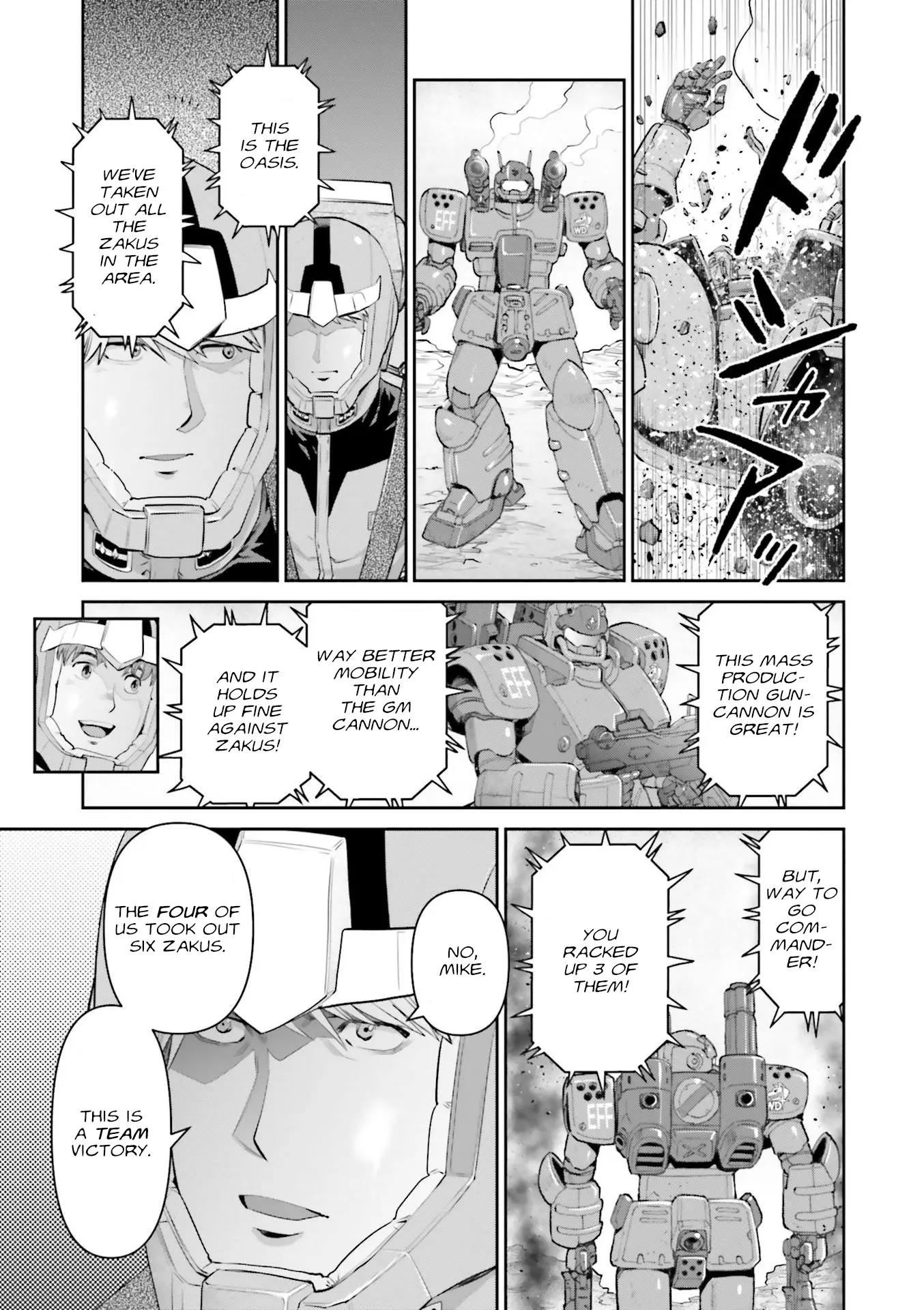 Mobile Suit Gundam Ground Zero - Rise From The Ashes - Vol.2 Chapter 9: Transport Operation