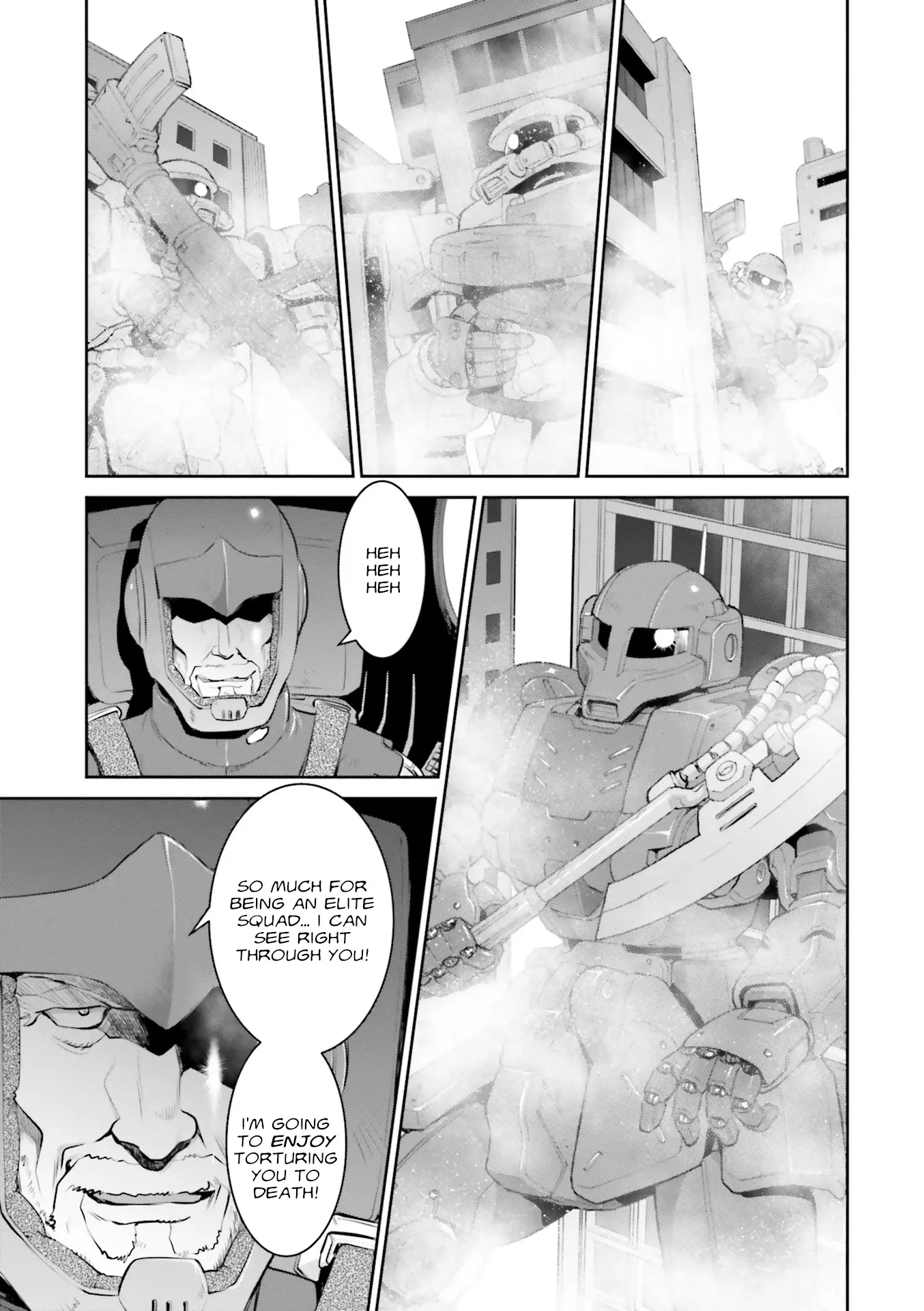 Mobile Suit Gundam Ground Zero - Rise From The Ashes - Vol.2 Chapter 5: Negotiations