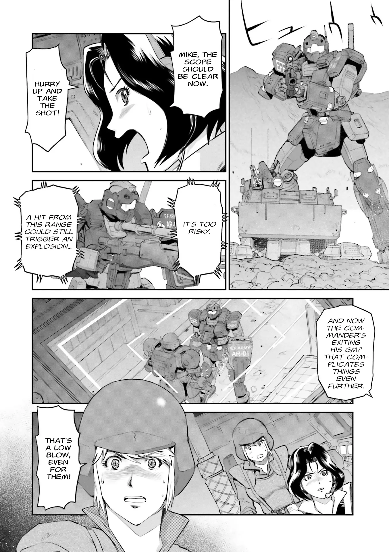 Mobile Suit Gundam Ground Zero - Rise From The Ashes - Vol.2 Chapter 5: Negotiations