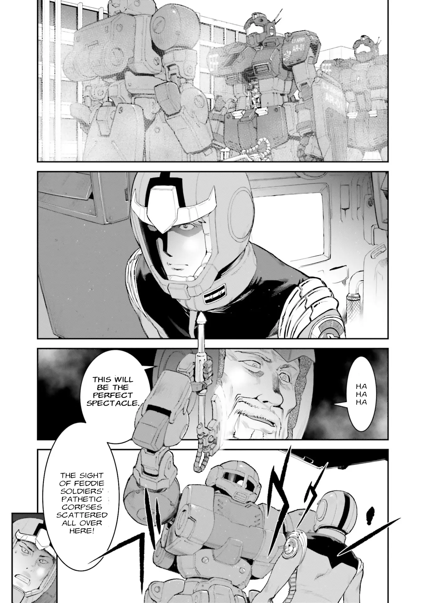 Mobile Suit Gundam Ground Zero - Rise From The Ashes - Vol.2 Chapter 5: Negotiations