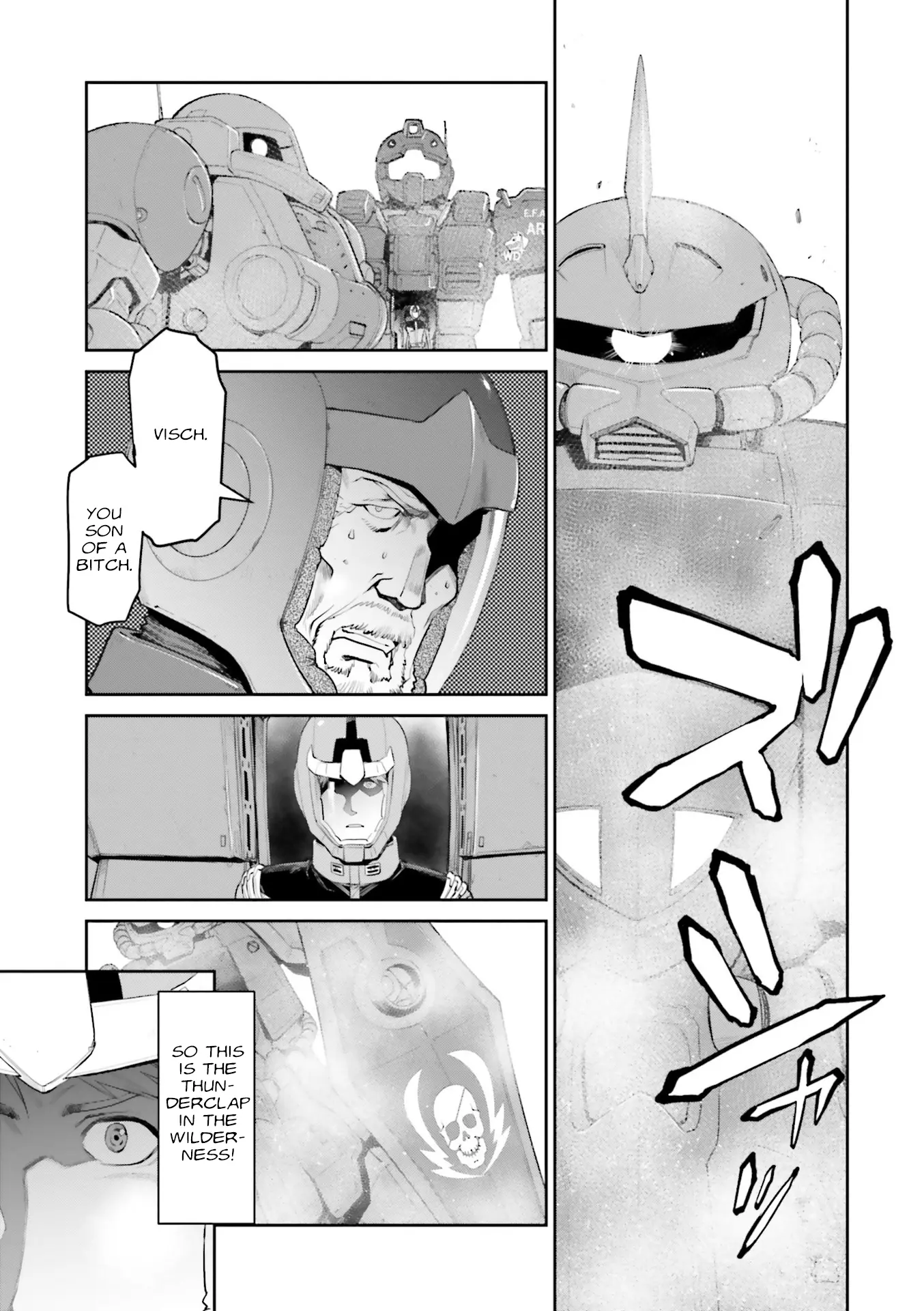 Mobile Suit Gundam Ground Zero - Rise From The Ashes - Vol.2 Chapter 5: Negotiations